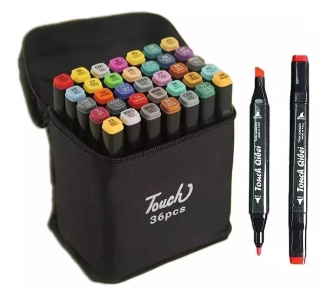 Miniatura 3 de Set De Marcadores Doble Punta 36 Piezas